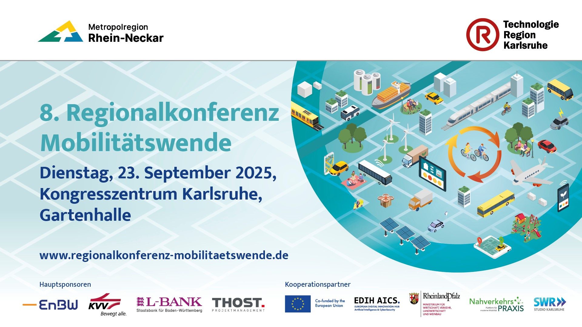 8. Regionalkonferenz Mobilitätswende 2025 Karlsruhe