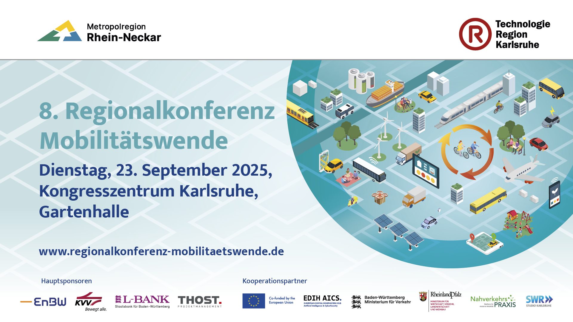 8. Regionalkonferenz Mobilitätswende 2025 Karlsruhe