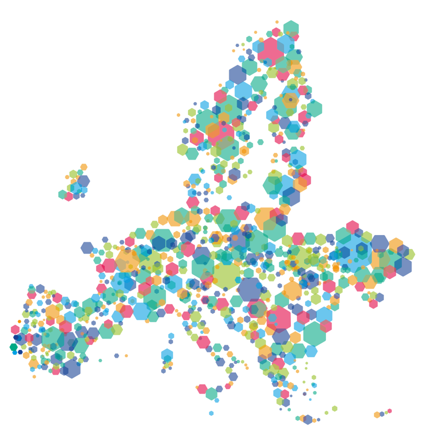 EU-Interreg Europe Karte Europa