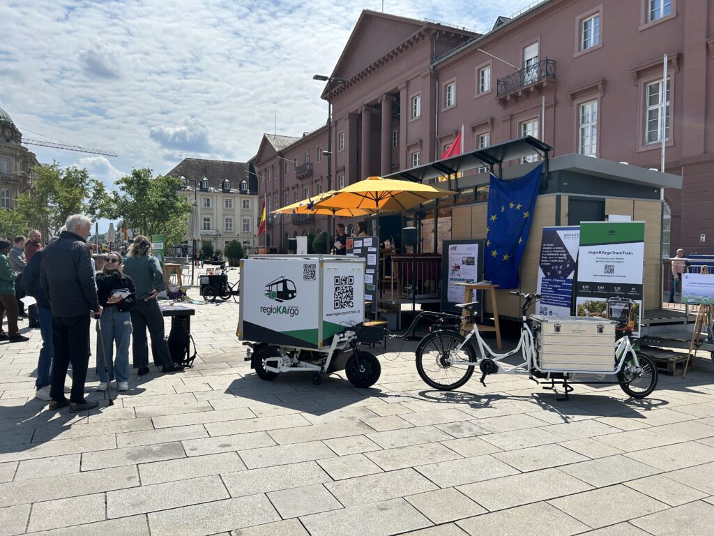 regioKArgoTramTrain - Europatage 2025 in Karlsruhe