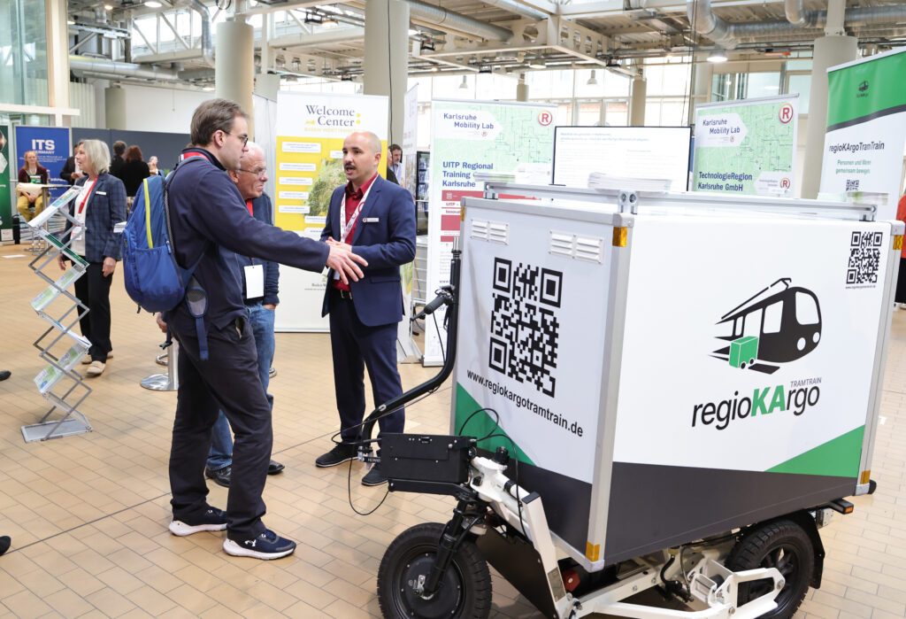 regioKArgoTramTrain - Lastenradanhänger auf der 8. Regionalkonferenz Mobilitätswende