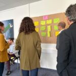 Aufnahme vom RE²combine-Workshop zu Innovationspotenzialen der Holz- und Papierwirtschaft am 08.07.2025: Workshop 2