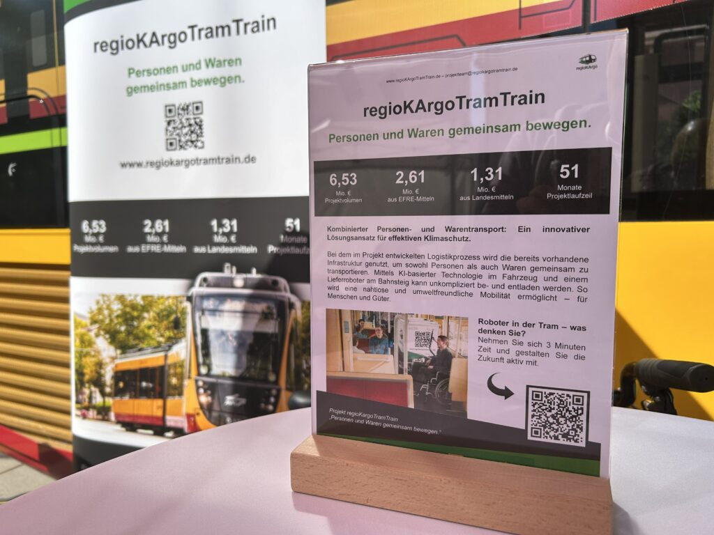 regioKArgoTramTrain - Europatag 2026